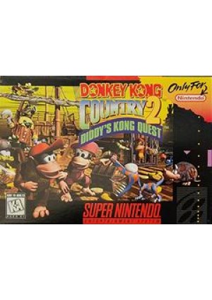 Donkey Kong Country 2 Diddy's Kong Quest/SNES